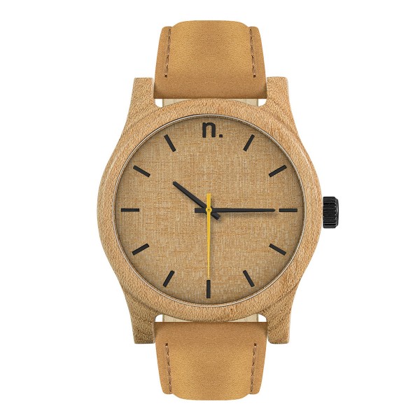 Drewniany zegarek classic 43 n014