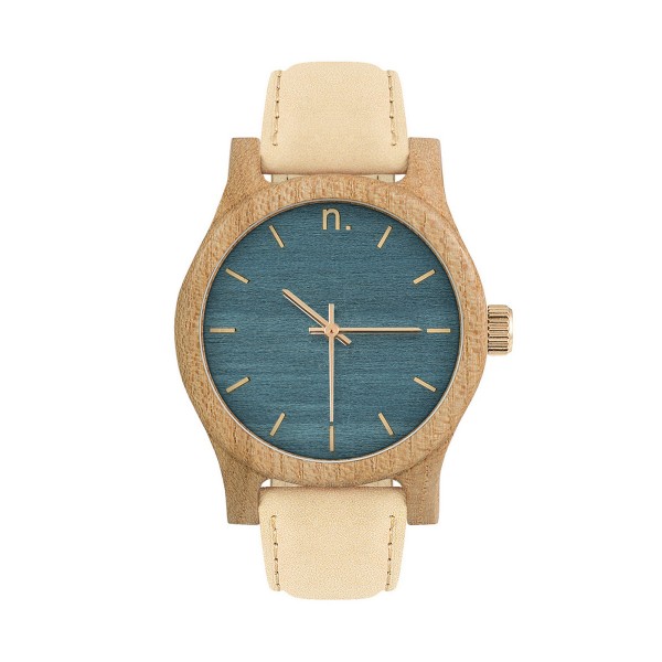 Drewniany zegarek damski classic 38 n029