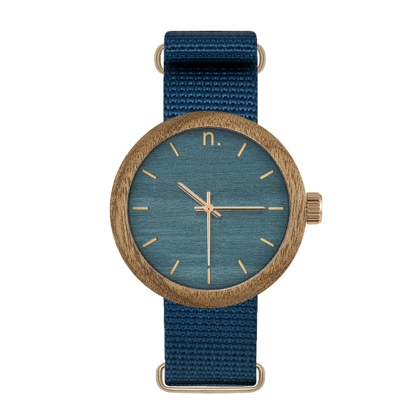 Drewniany zegarek damski new hoop 38 n064