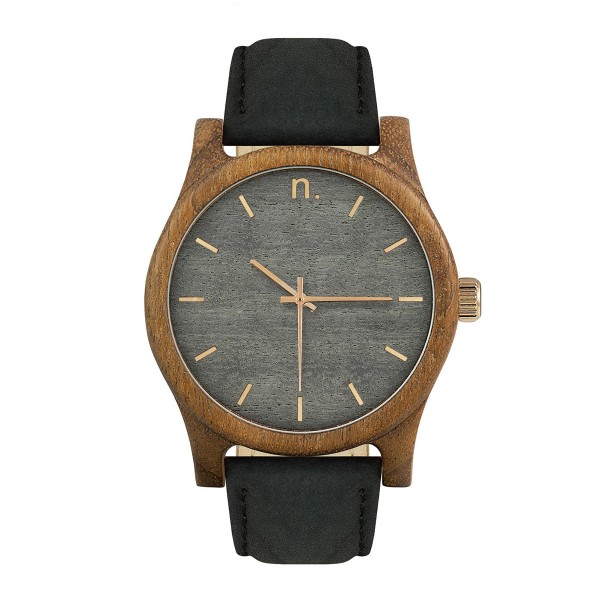 DREWNIANY ZEGAREK CLASSIC 43MM N008